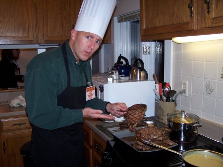 Cooking Yummy Steak!