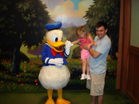 Oldest Son with my my 1st GD. at Disney 2007