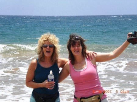 My sister Julie and I in Maui May 07