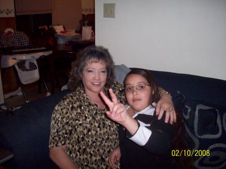 My mom and my daughter Jasmine