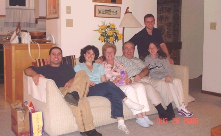 The family at Stone Harbor, NJ - 2006