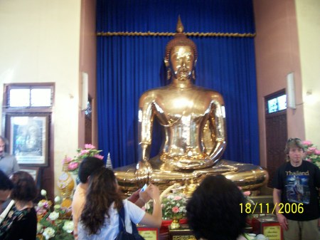Solid Gold Budha