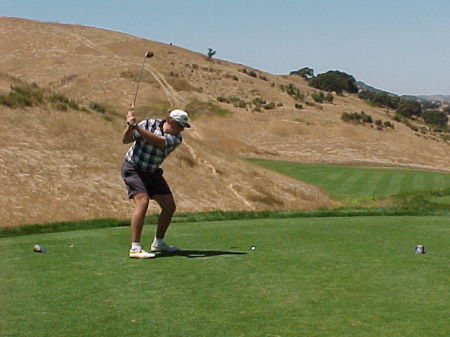 Playing Golf at San Juan Oaks
