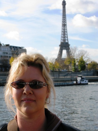 Me and the Eiffel Tower - Paris, France.