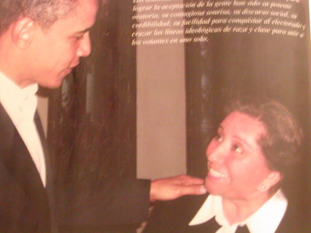 ex-wife and President Barack obama