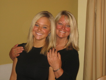 Daughter Ashley & Me~Mom's Day at Purdue