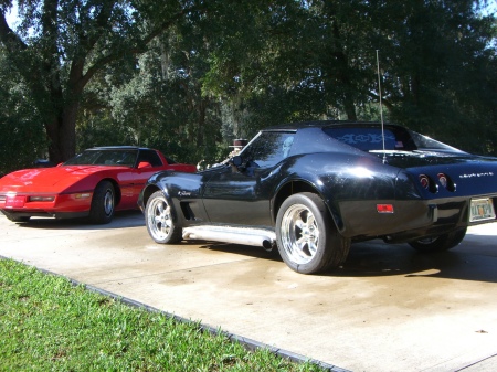 84 and 75 Vettes