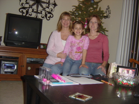 All the girls!  Christmas 2006