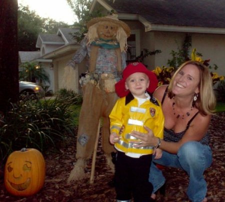 Halloween with my fireman