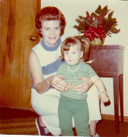 Opal Burns and my daughter Tonya Lynn 1970