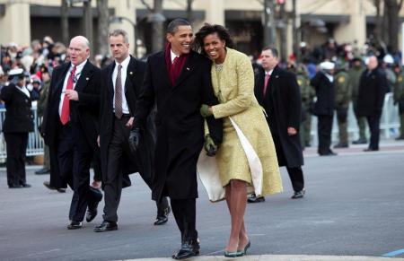 PRESIDENT AND MRS. OBAMA