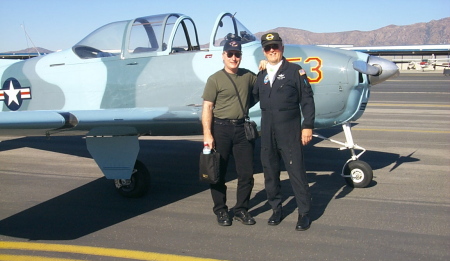 Flying with "Eagle Flight" T-34 Demonstration Team