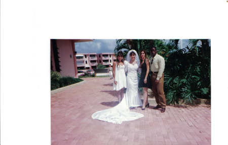 Foto de la boda de Elizabeth (yo fui la madrina)