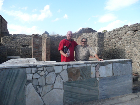 Bartending in Pompeii