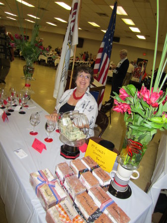 Wine Glasses and Tall Vases painted with Warrior Logos