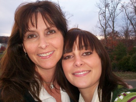 Me & my daughter - Thanksgiving 2007