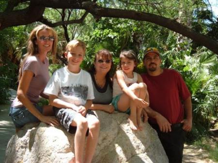 Kurt, Madison and I in Tuscon with Koraine and Ryder.