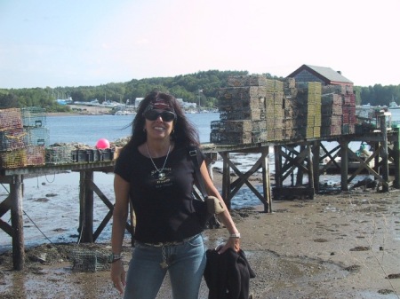 Me at the coast of Maine