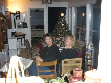 Deb & Faye-Christmas 2005