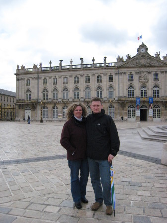 Jane and Chris in Nancy, France March 2008