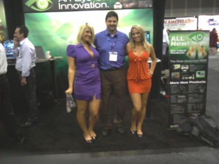 At a Trade Show in 2008