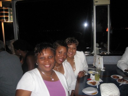 My friends and I on a cruise