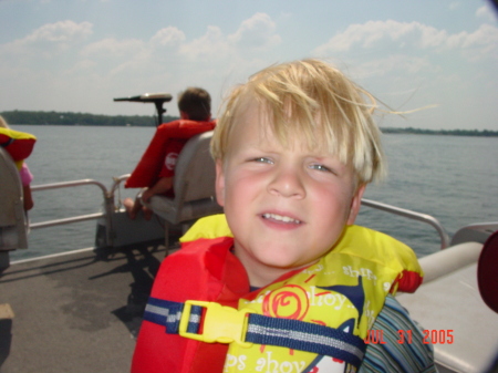 Gunnar at the lake