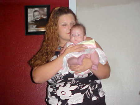 My daughter and new grandaughter