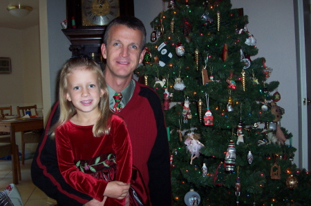 Dad and Nicole Christmas