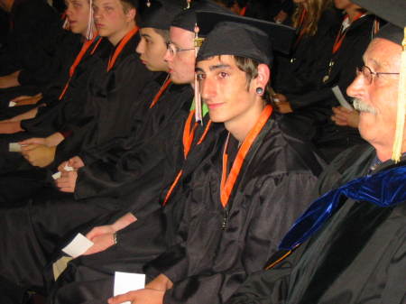Our son James Graduates
