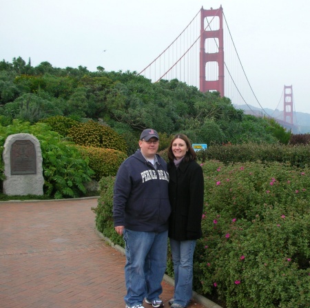 Jenny and I in The City