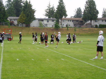 BC Lions Training Camp