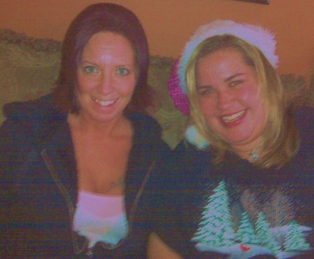 me and Lori X-mas 2008