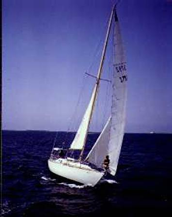 1988 - Sailing in near the Skyway Bridge