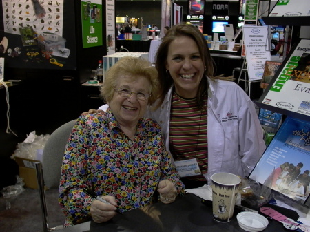 hangin' with Dr. Ruth