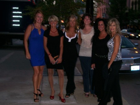 The girls and I celebrating Jill's B-day