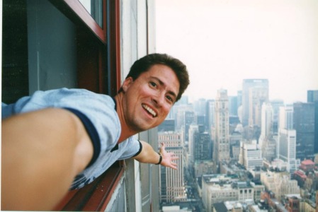 Hangn' out of the Empire State Building  1999ish