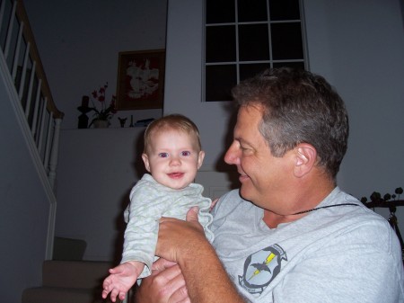 Layne (Layneybug) and Grandpa Bob