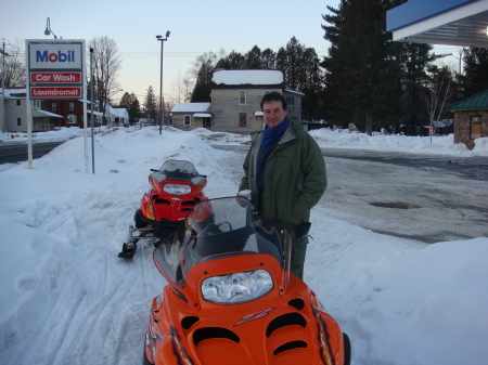 Snowmobile Break