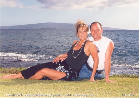 My husband and I on Maui