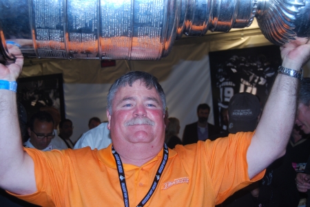 Hoisting The Stanley Cup