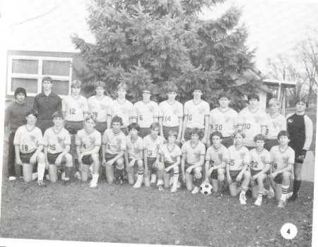 1982-83 PCS Soccer Team