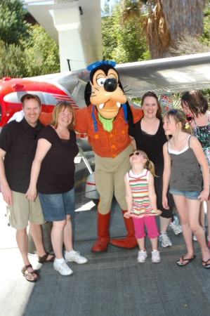 Rob & Family at Disney 2010