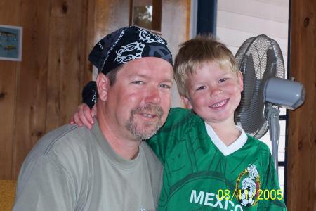 My husband Bill and youngest son Brandon