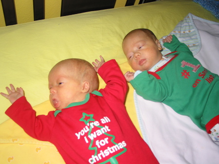 Nikolas and Sophias first Christmas