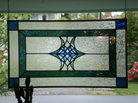 My first stained glass project.