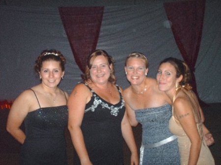 Navy Ball 2007-me and my girls of Armentrout Dr!