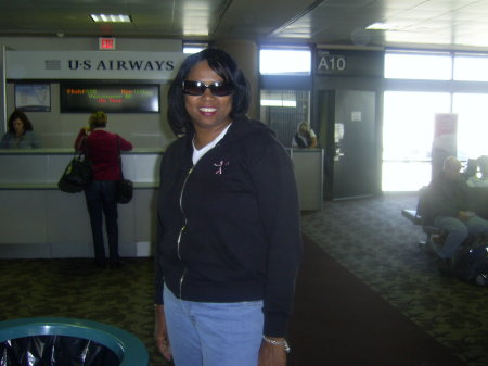 Lynn at Phoenix Airport