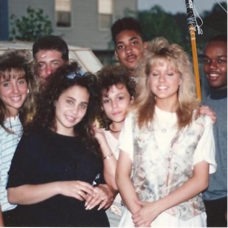 my high school graduation party June 1989