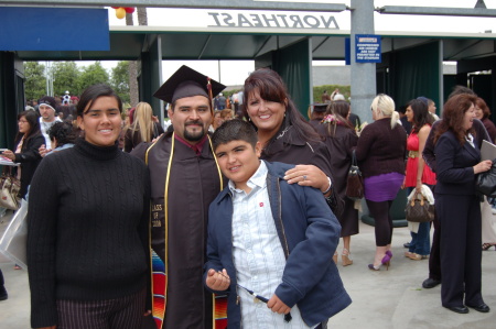 Our family at Sergio's graduation '08
